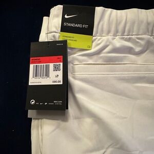Nike Women's White Standard Fit Pants